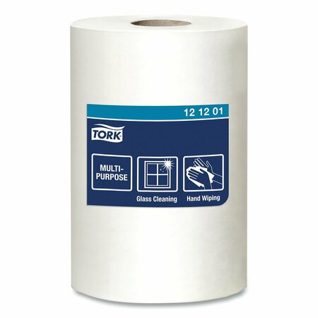 Tork Tork Basic Centerfeed Paper Wiper White M2, High Absorbency, 6 x 600 Sheets, 121201 121201